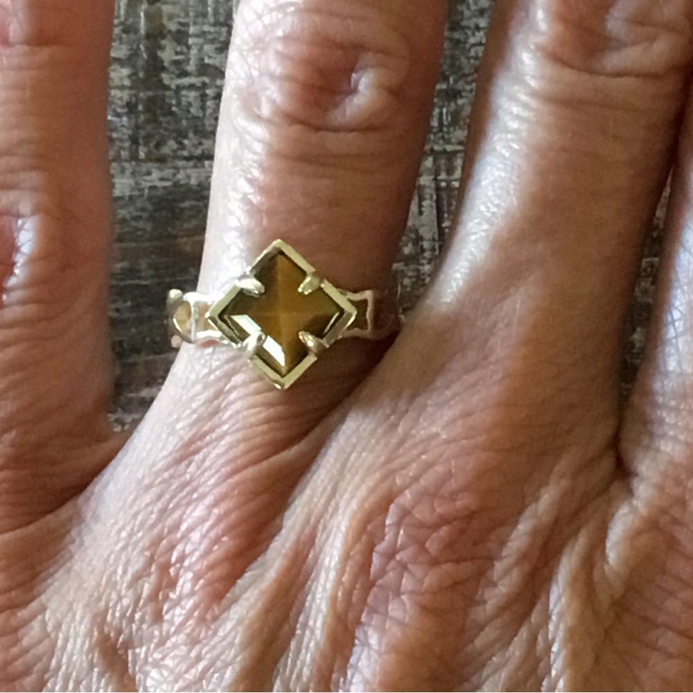 Kendra Scott Paisley Tiger Eye Ring